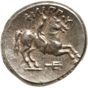 Grèce, Macédoine, Philippe II, émission posthume 323-315 av. J.-C., 1/5 tétradrachmes, Amphipolis