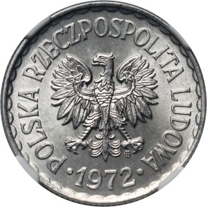 PRL, 1 zloty 1972