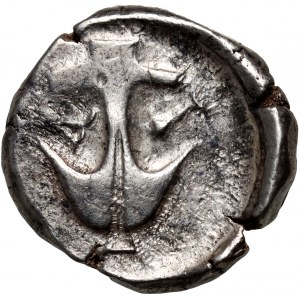 Řecko, pontská Apollónie, 5./4. století př. n. l., drachma