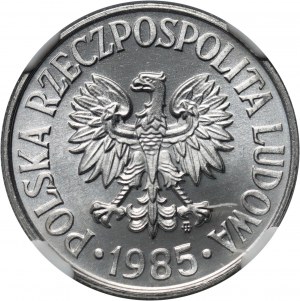 PRL, 50 groszy 1985