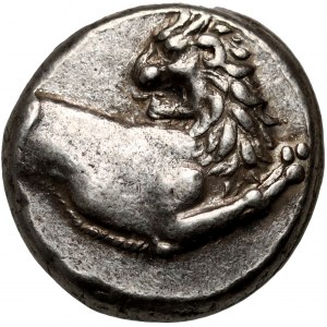 Grecia, Bospor Cymeriano - Tauride Chersonese, 375-320 a.C., emidrachma