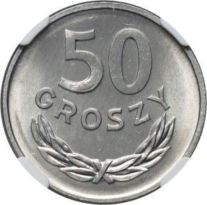 PRL, 50 groszy 1972