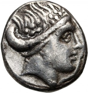 Grecia, Eubea, Histiaia, III-II secolo a.C., tetrobolo