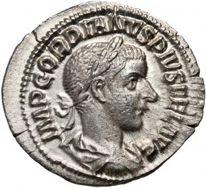 Impero romano, Gordiano III 238-244, denario, Roma