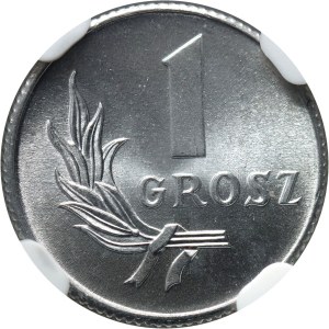 PRL, 10 groszy 1949, alluminio