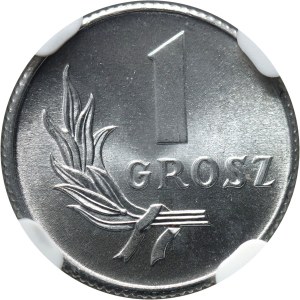 PRL, 10 groszy 1949, hliník