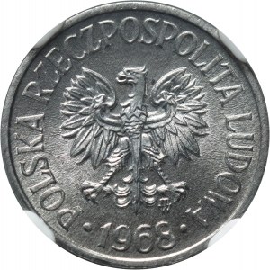 People's Republic of Poland, 5 pennies 1968, Warsaw