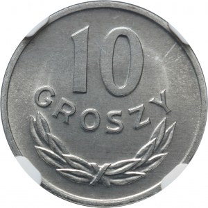 PRL, 10 pennies 1976