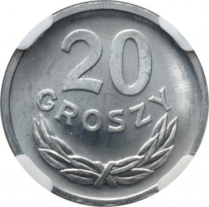PRL, 20 pennies 1971, PROOFLIKE