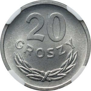 PRL, 20 pennies 1972
