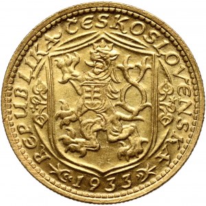 Tchécoslovaquie, ducat 1933