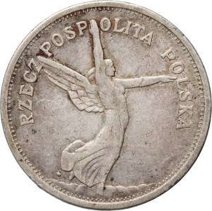 II RP, 5 zloty 1928, Warsaw, Nike