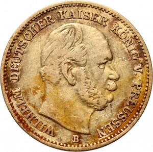 Deutschland, Preußen, Wilhelm I., 5 Mark 1877 B, Hannover