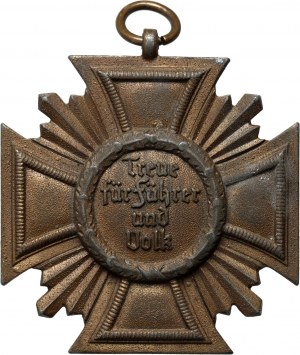 Allemagne, Troisième Reich, Croix du NSDAP, Pour 10 ans de service