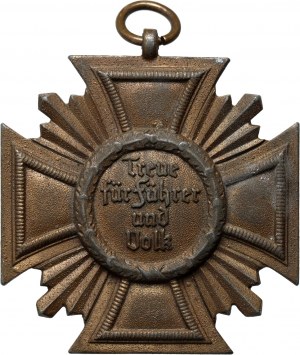 Niemcy, III Rzesza, krzyż NSDAP, Za 10 lat służby