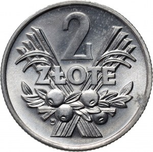 PRL, 2 zloty 1970, Berries