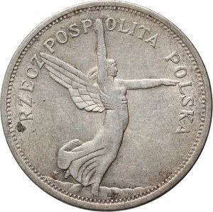 II RP, 5 zlotých 1928, Varšava, Nike