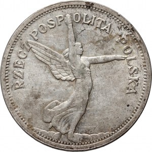 II RP, 5 złotych 1928, Bruksela, Nike