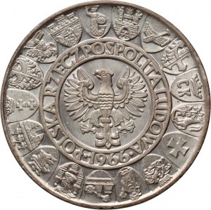 PRL, 100 złotych 1966, Mieszko i Dąbrówka, PRÓBA