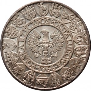PRL, 100 zloty 1966, Mieszko e Dąbrówka, PRÓBA