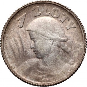 II RP, 1 zloty 1924, Paris, Moissonneur