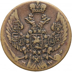 Russische Teilung, Nikolaus I., 10 groszy 1840 MW, Warschau - Fälschung der Zeit, Kupfer