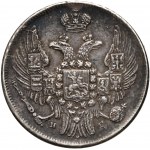 Russian partition, Nicholas I, 15 kopecks = 1 zloty 1836 НГ, St. Petersburg