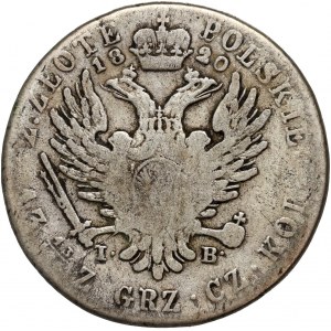 Kongresové království, Alexander I, 2 zloty 1820 IB, Varšava