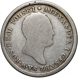 Regno del Congresso, Alessandro I, 2 zloty 1822 IB, Varsavia