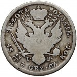 Congress Kingdom, Alexander I, 2 zlotys 1822 IB, Warsaw