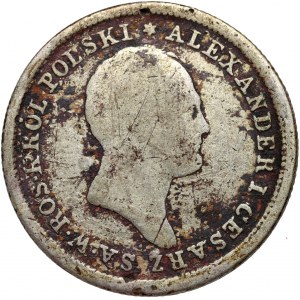 Królestwo Kongresowe, Aleksander I, 2 złote 1824 IB, Warszawa