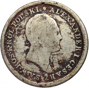 Regno del Congresso, Alessandro I, 2 zloty 1824 IB, Varsavia