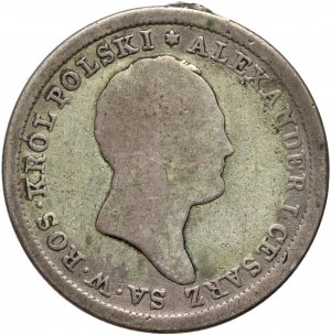 Kongresové království, Alexander I, 2 zloty 1825 IB, Varšava