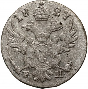 Kongresové kráľovstvo, Mikuláš I., 5 groszy 1827 FH, Varšava - odroda s veľkým dátumom