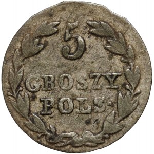 Kongresové království, Nicholas I, 5 groszy 1828 FH, Warsaw