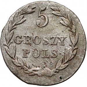 Królestwo Kongresowe, Mikołaj I, 5 groszy 1830 FH, Warszawa