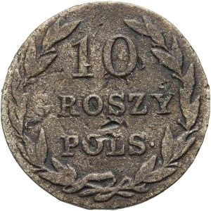 Kongresové království, Nicholas I, 10 groszy 1826 IB, Warsaw