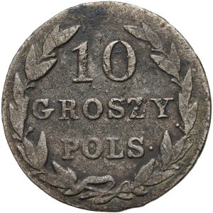 Królestwo Kongresowe, Mikołaj I, 10 groszy 1827 FH, Warszawa