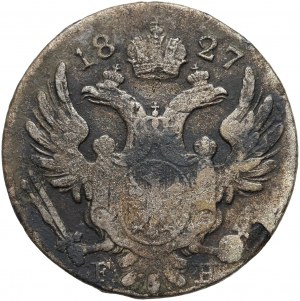 Kongress Königreich, Nicholas I, 10 groszy 1827 FH, Warschau