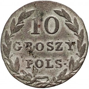 Królestwo Kongresowe, Mikołaj I, 10 groszy 1831 KG, Warszawa