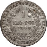 Congress Kingdom, Nicholas I, 1 zloty 1829 FH, Warsaw
