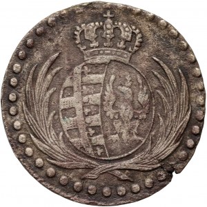 Ducato di Varsavia, Federico Augusto I, 10 groszy 1813 IB, Varsavia - lettera G e numero 3 in una forma differente