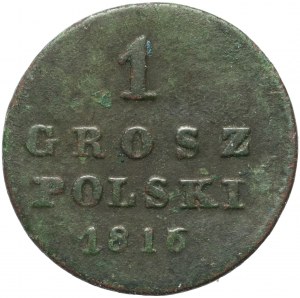 Kongresové království, Alexander I, 1 polský groš 1816 IB, Varšava