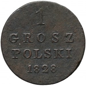 Królestwo Kongresowe, Mikołaj I, 1 grosz 1828 FH, Warszawa