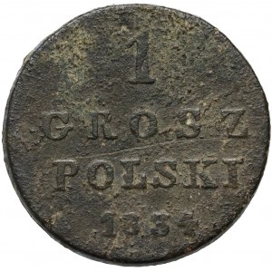 Kongresové království, Mikuláš I., 1 polský groš 1834 IP, Varšava