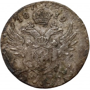 Kongresové kráľovstvo, Alexander I, 5 groszy 1819 IB, Warsaw