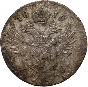 Kongresové království, Alexander I, 5 groszy 1819 IB, Warsaw