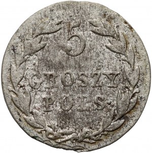 Regno del Congresso, Alessandro I, 5 groszy 1821 IB, Varsavia