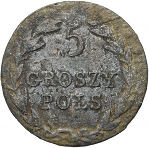 Regno del Congresso, Nicola I, 5 groszy 1831 KG, Varsavia