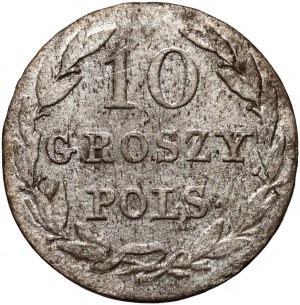 Congress Kingdom, Alexander I, 10 grosze 1822 IB, Warsaw